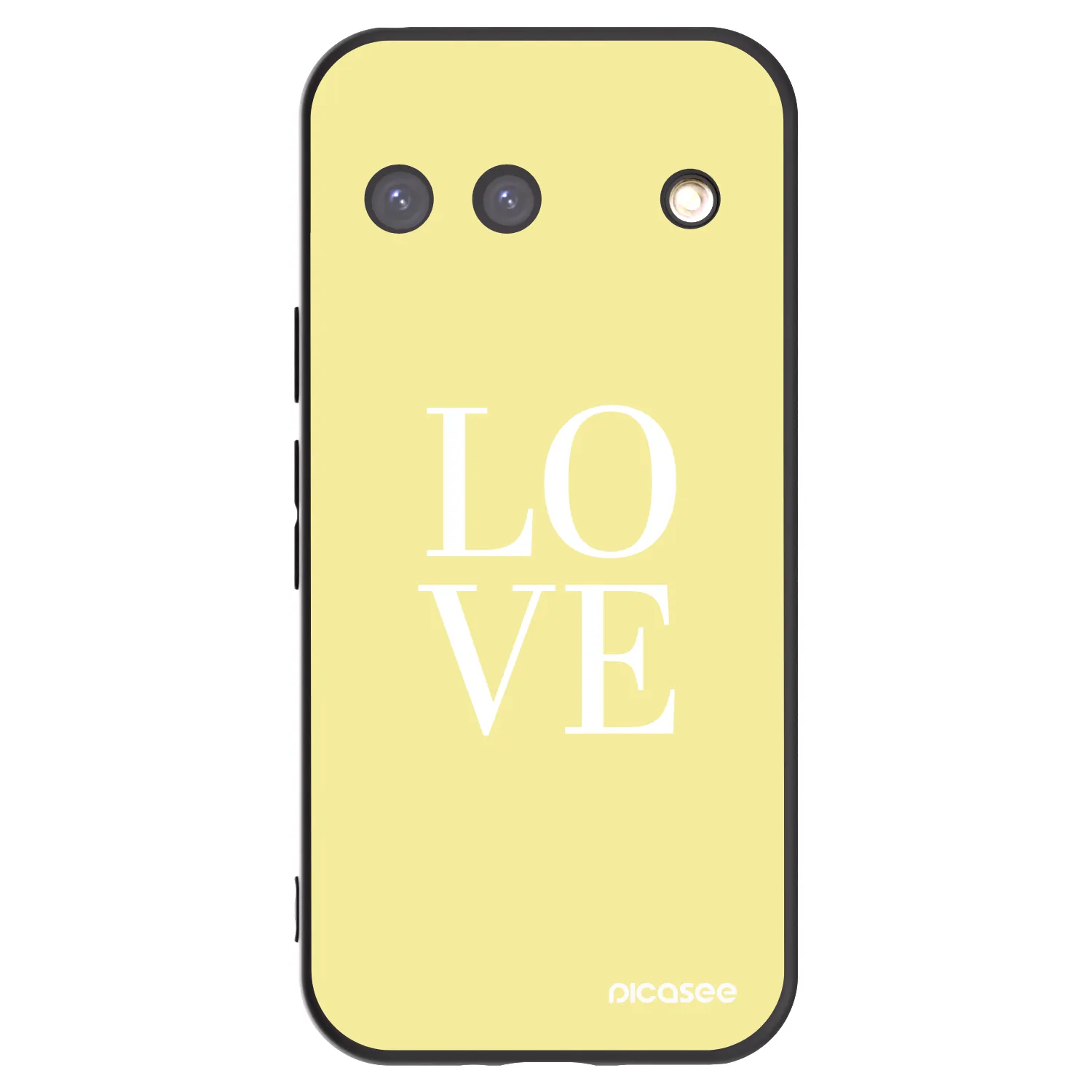 Picasee silikonový černý obal pro Google Pixel 9 - Love