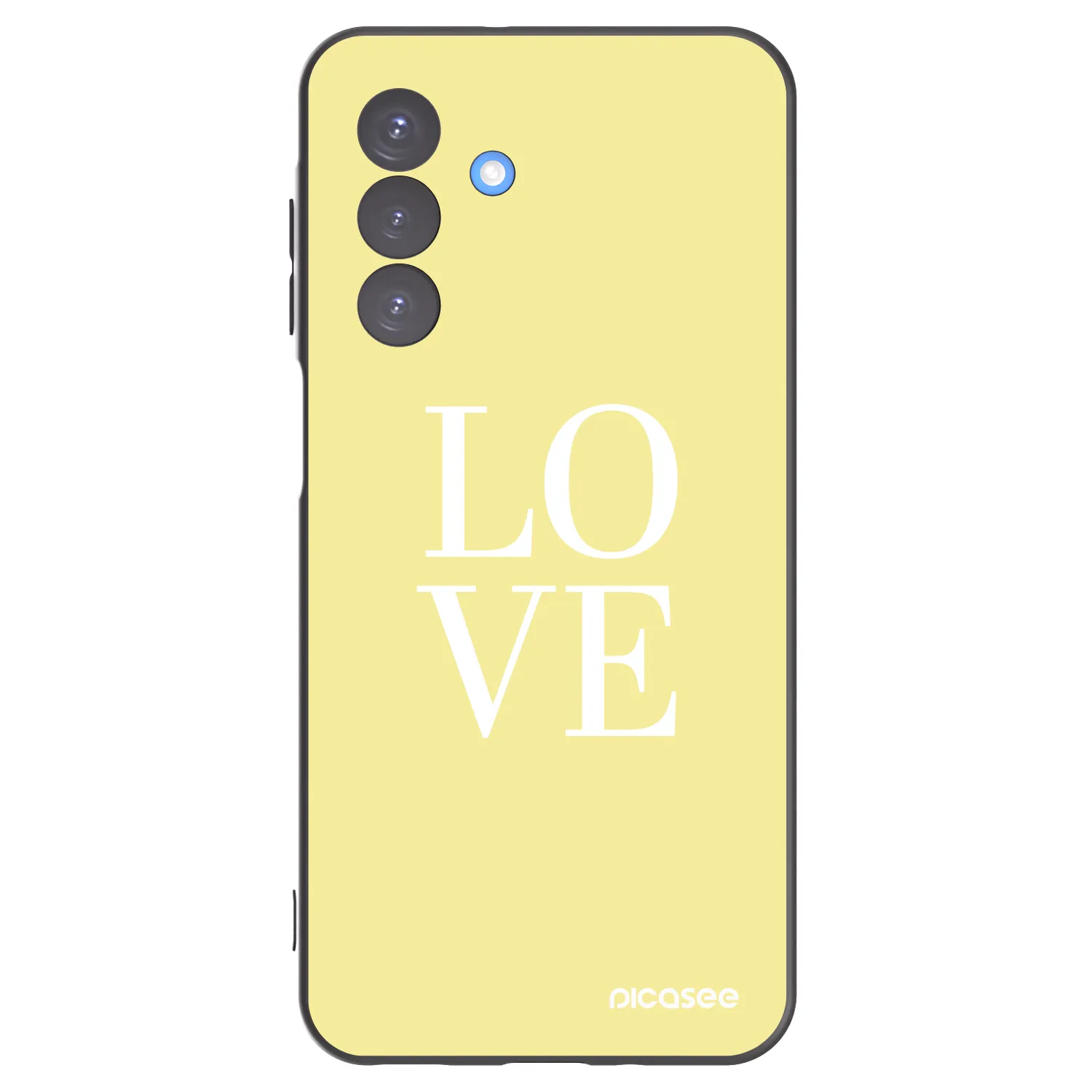 Picasee silikonový černý obal pro Samsung Galaxy A17 5G - Love