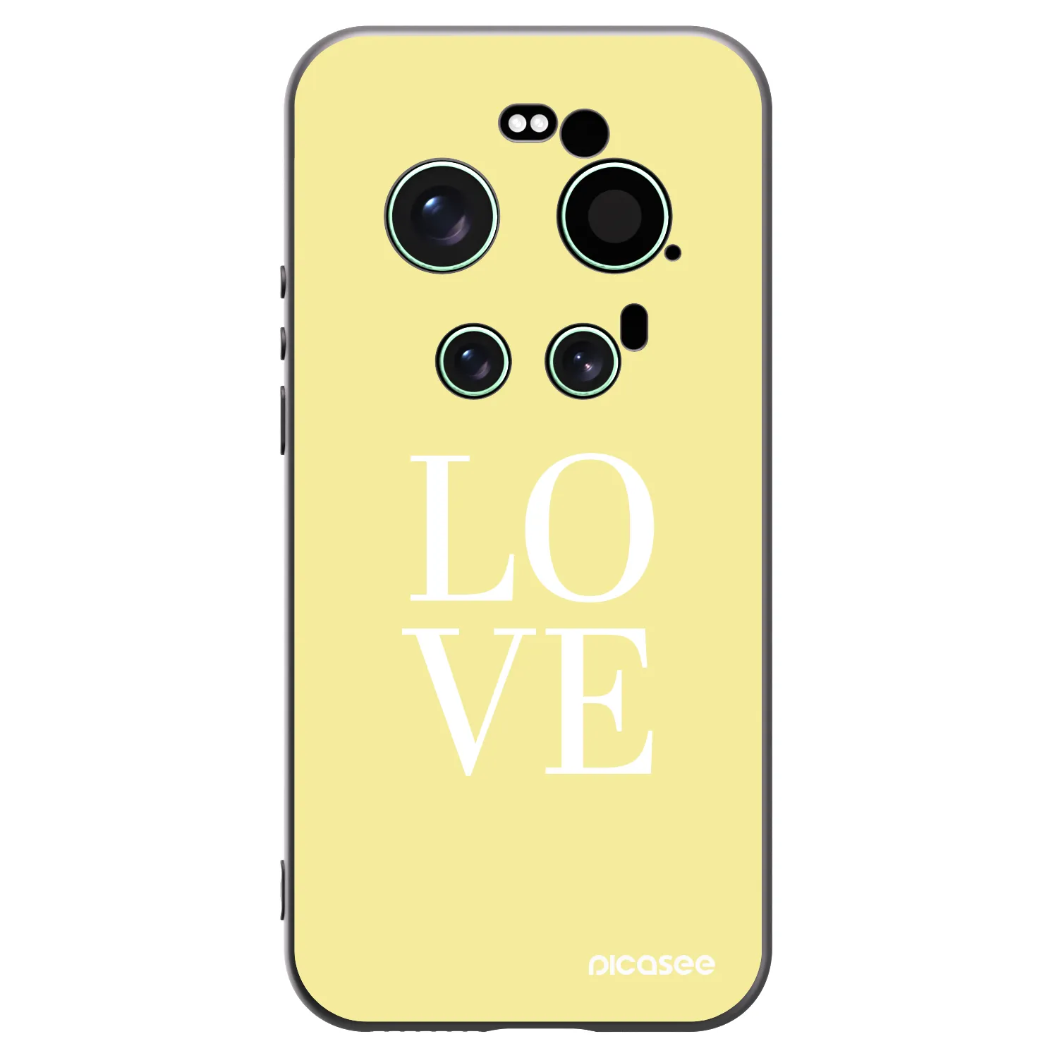 Picasee silikonový černý obal pro Xiaomi 17 Ultra - Love