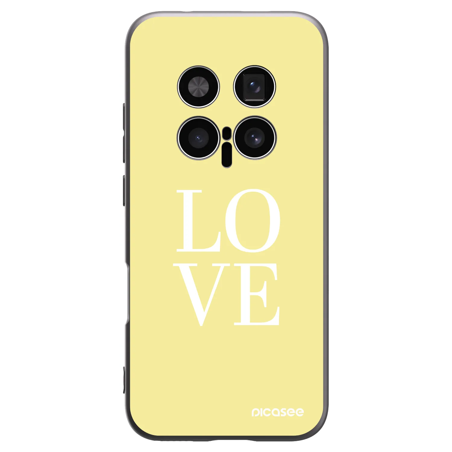 Picasee silikonový černý obal pro Honor Magic8 Pro 5G - Love