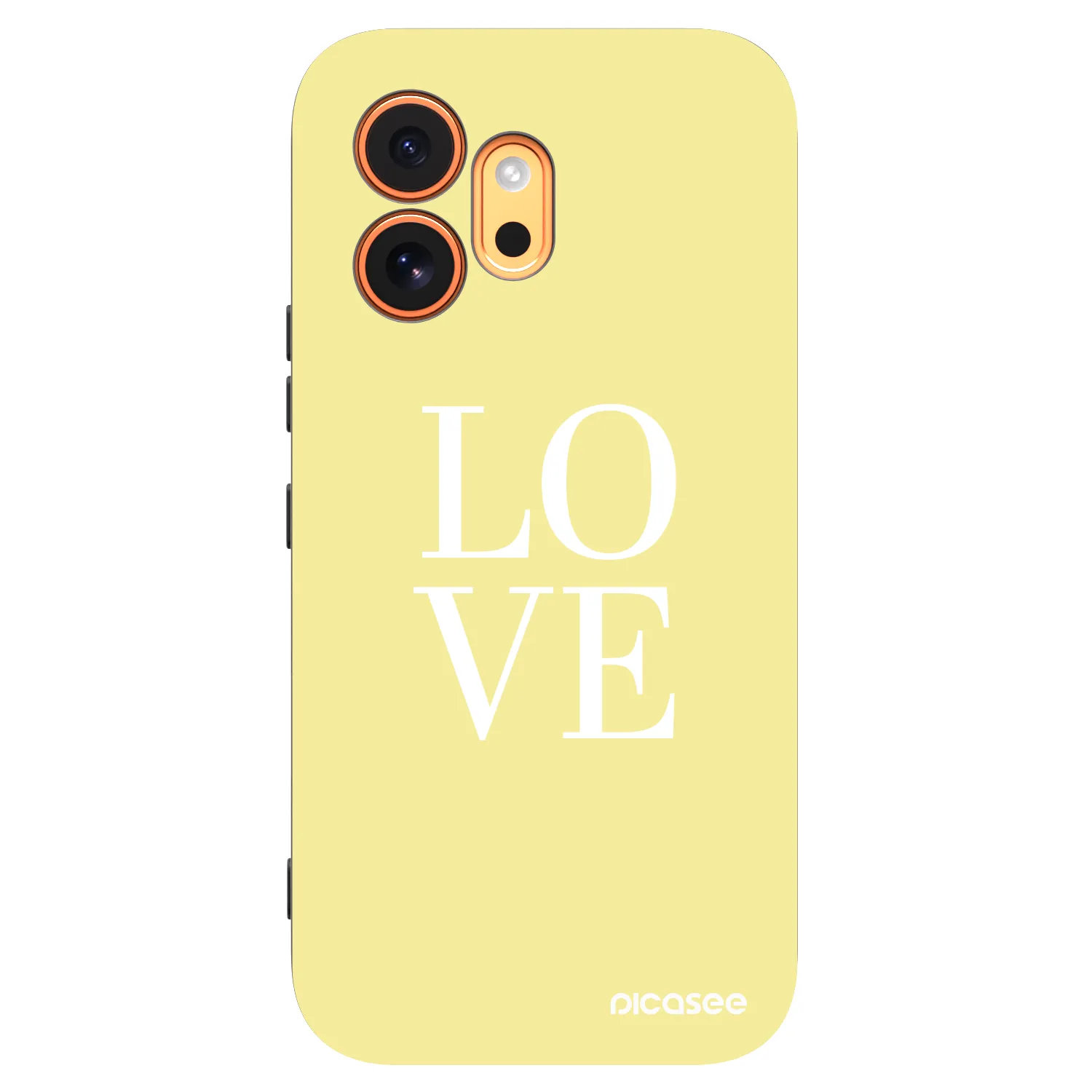 Picasee silikonový černý obal pro Honor 600 - Love