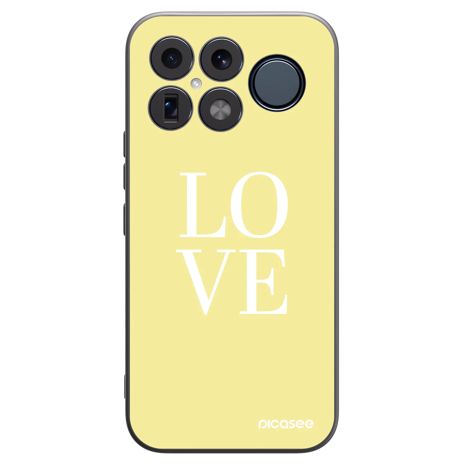 Picasee silikonový černý obal pro Xiaomi Poco F8 Ultra - Love