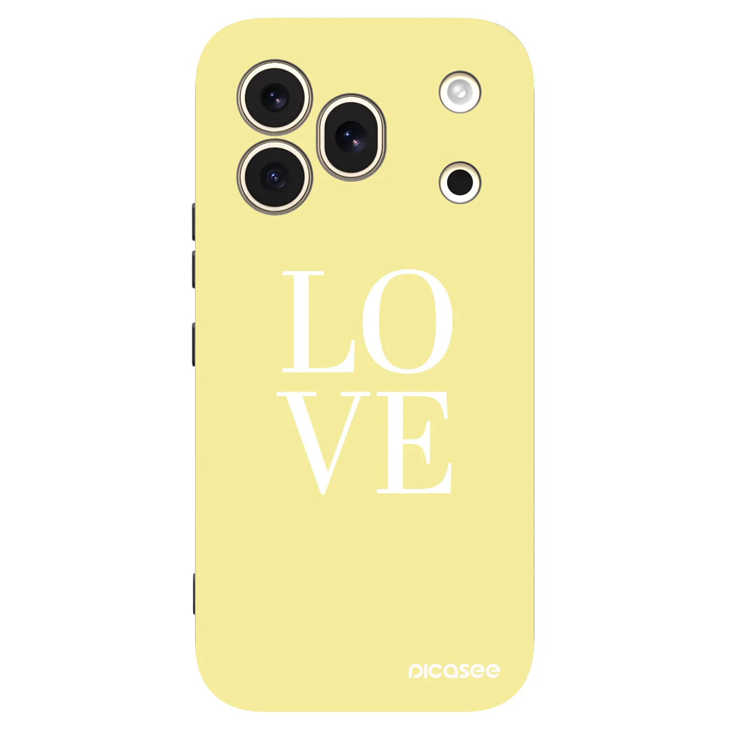 Picasee silikonový černý obal pro Honor 600 Pro - Love