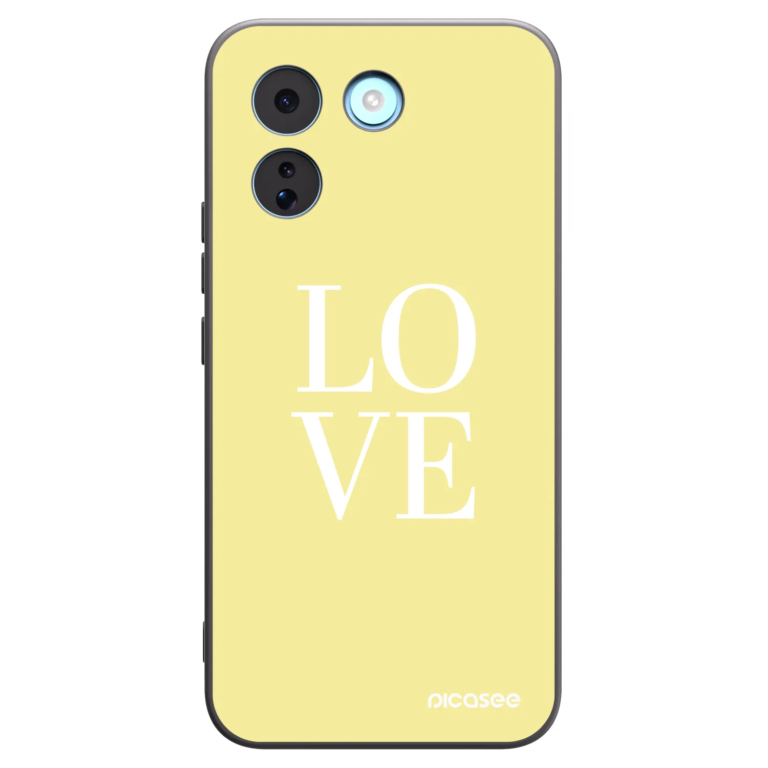 Picasee silikonový černý obal pro Xiaomi Redmi Note 17 Pro MAX 5G - Love
