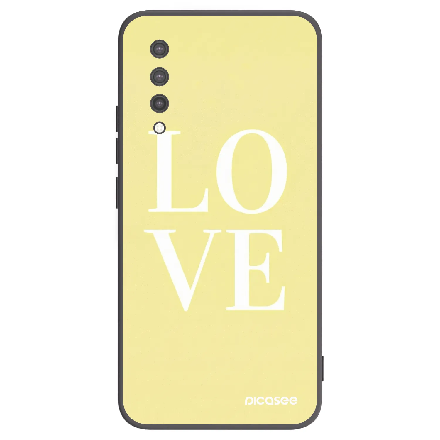Picasee silikonový černý obal pro Xiaomi Mi 9 Lite - Love