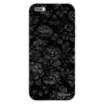 Picasee silikonový průhledný obal pro Apple iPhone 5/5S/SE - Dark Romance