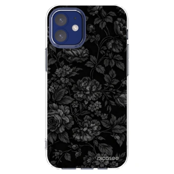 Picasee silikonový průhledný obal pro Apple iPhone 12 mini - Dark Romance