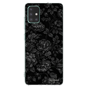 Picasee silikonový průhledný obal pro Samsung Galaxy M51 M515F - Dark Romance