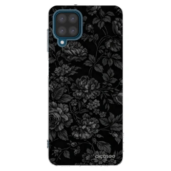 Picasee silikonový průhledný obal pro Samsung Galaxy A12 A125F - Dark Romance