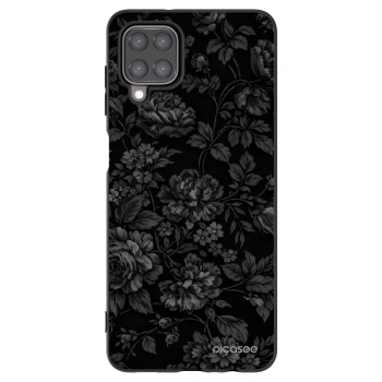 Picasee silikonový černý obal pro Samsung Galaxy A12 A125F - Dark Romance