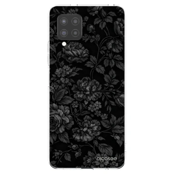 Picasee silikonový průhledný obal pro Samsung Galaxy A42 A426B - Dark Romance