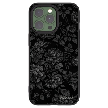 Picasee silikonový černý obal pro Apple iPhone 13 Pro - Dark Romance