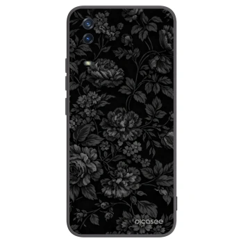 Picasee silikonový černý obal pro Vivo Y11s - Dark Romance