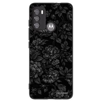 Picasee silikonový černý obal pro Motorola Moto G60 - Dark Romance