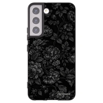 Picasee silikonový černý obal pro Samsung Galaxy S22 5G - Dark Romance