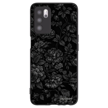 Picasee silikonový černý obal pro OPPO A16s - Dark Romance