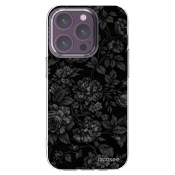 Picasee silikonový průhledný obal pro Apple iPhone 14 Pro - Dark Romance