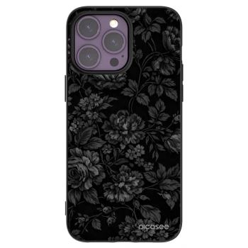 Picasee silikonový černý obal pro Apple iPhone 14 Pro Max - Dark Romance