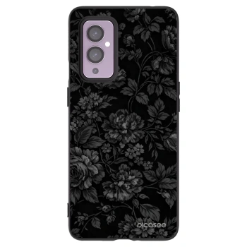 Picasee silikonový černý obal pro OnePlus 9 - Dark Romance