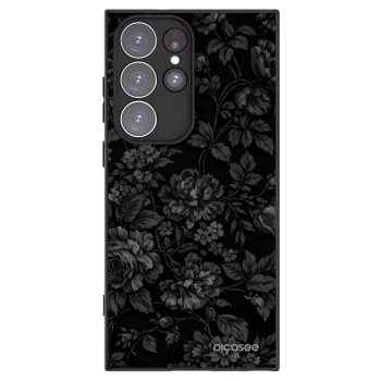 Picasee silikonový černý obal pro Samsung Galaxy S23 Ultra 5G - Dark Romance