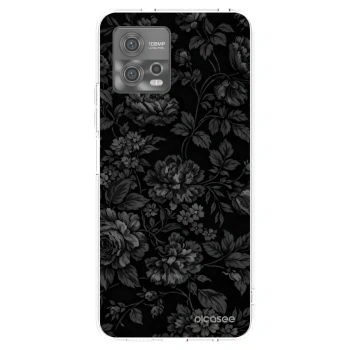 Picasee silikonový průhledný obal pro Motorola Moto G72 - Dark Romance