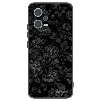 Picasee silikonový černý obal pro Xiaomi Redmi Note 12 5G - Dark Romance