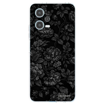 Picasee silikonový průhledný obal pro Xiaomi Redmi Note 12 5G - Dark Romance