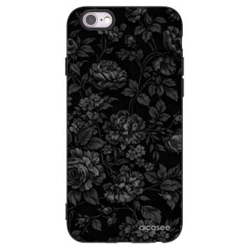 Picasee silikonový černý obal pro Apple iPhone 6/6S - Dark Romance