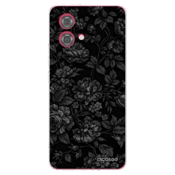 Picasee silikonový průhledný obal pro Motorola Moto G84 5G - Dark Romance