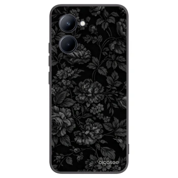 Picasee silikonový černý obal pro Realme C33 (2023) - Dark Romance