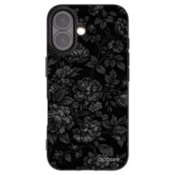 Picasee silikonový černý obal pro Apple iPhone 16 - Dark Romance