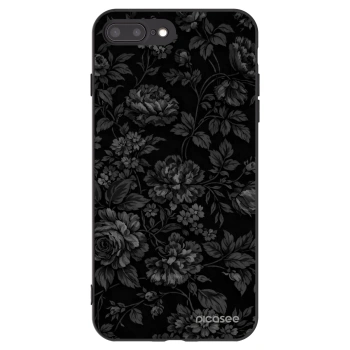 Picasee silikonový černý obal pro Apple iPhone 7 Plus - Dark Romance