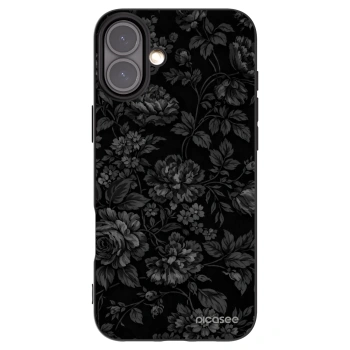Picasee silikonový černý obal pro Apple iPhone 16 Plus - Dark Romance