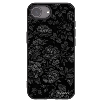 Picasee silikonový černý obal pro Apple iPhone 16e - Dark Romance