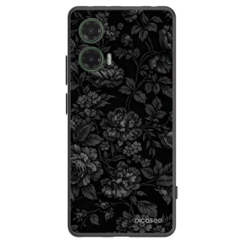 Picasee silikonový černý obal pro Motorola Moto G35 5G - Dark Romance