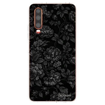 Picasee silikonový průhledný obal pro Huawei P30 - Dark Romance