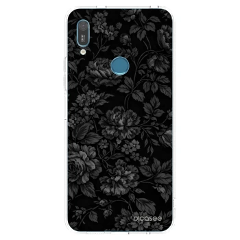 Picasee silikonový průhledný obal pro Huawei Y6 2019 - Dark Romance