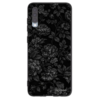Picasee silikonový černý obal pro Samsung Galaxy A70 A705F - Dark Romance