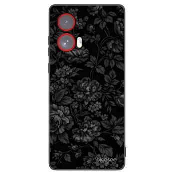 Picasee silikonový černý obal pro Motorola Edge 50 Fusion - Dark Romance