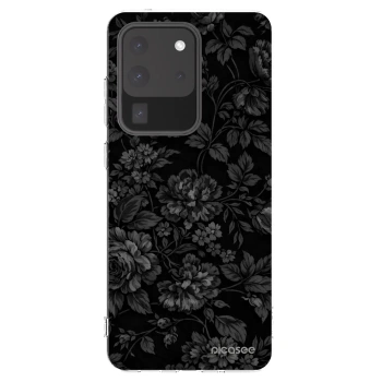 Picasee silikonový průhledný obal pro Samsung Galaxy S20 Ultra 5G G988F - Dark Romance