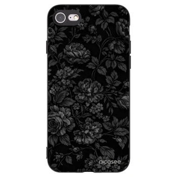 Picasee silikonový černý obal pro Apple iPhone SE 2020 - Dark Romance