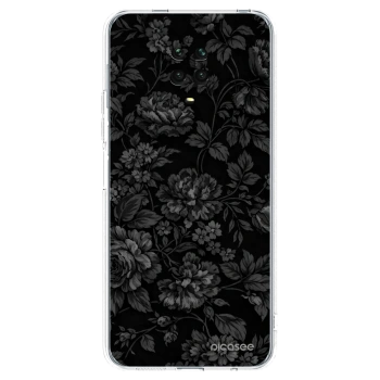 Picasee silikonový průhledný obal pro Xiaomi Redmi Note 9 Pro - Dark Romance