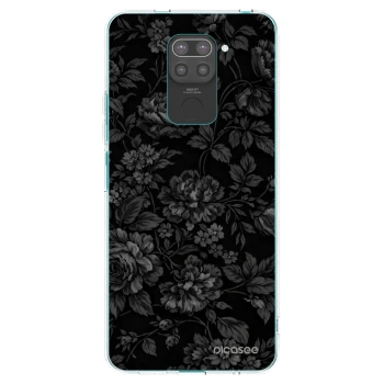Picasee silikonový černý obal pro Xiaomi Redmi Note 9 - Dark Romance