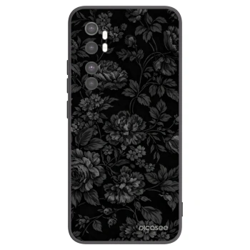 Picasee silikonový černý obal pro Xiaomi Mi Note 10 Lite - Dark Romance