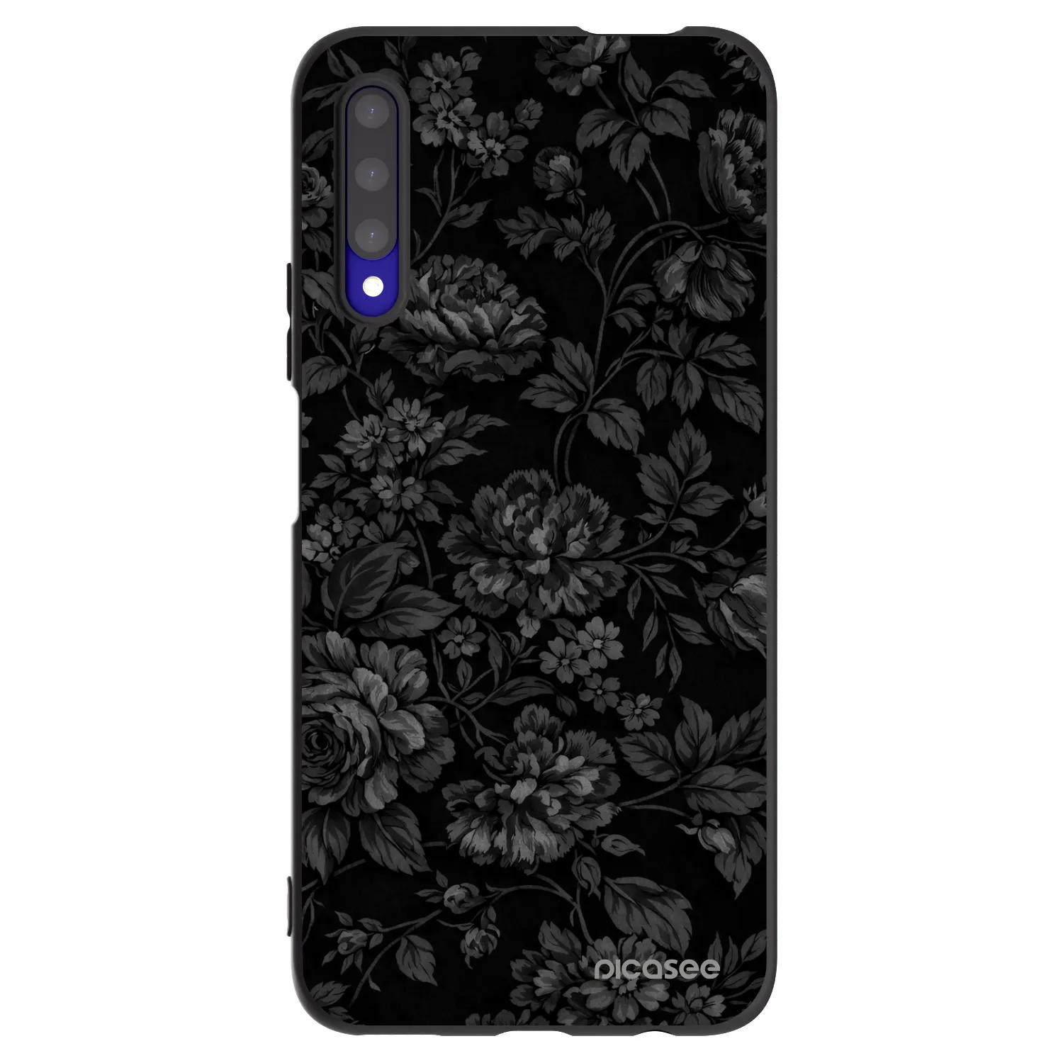 Picasee silikonový černý obal pro Honor 9X Pro - Dark Romance