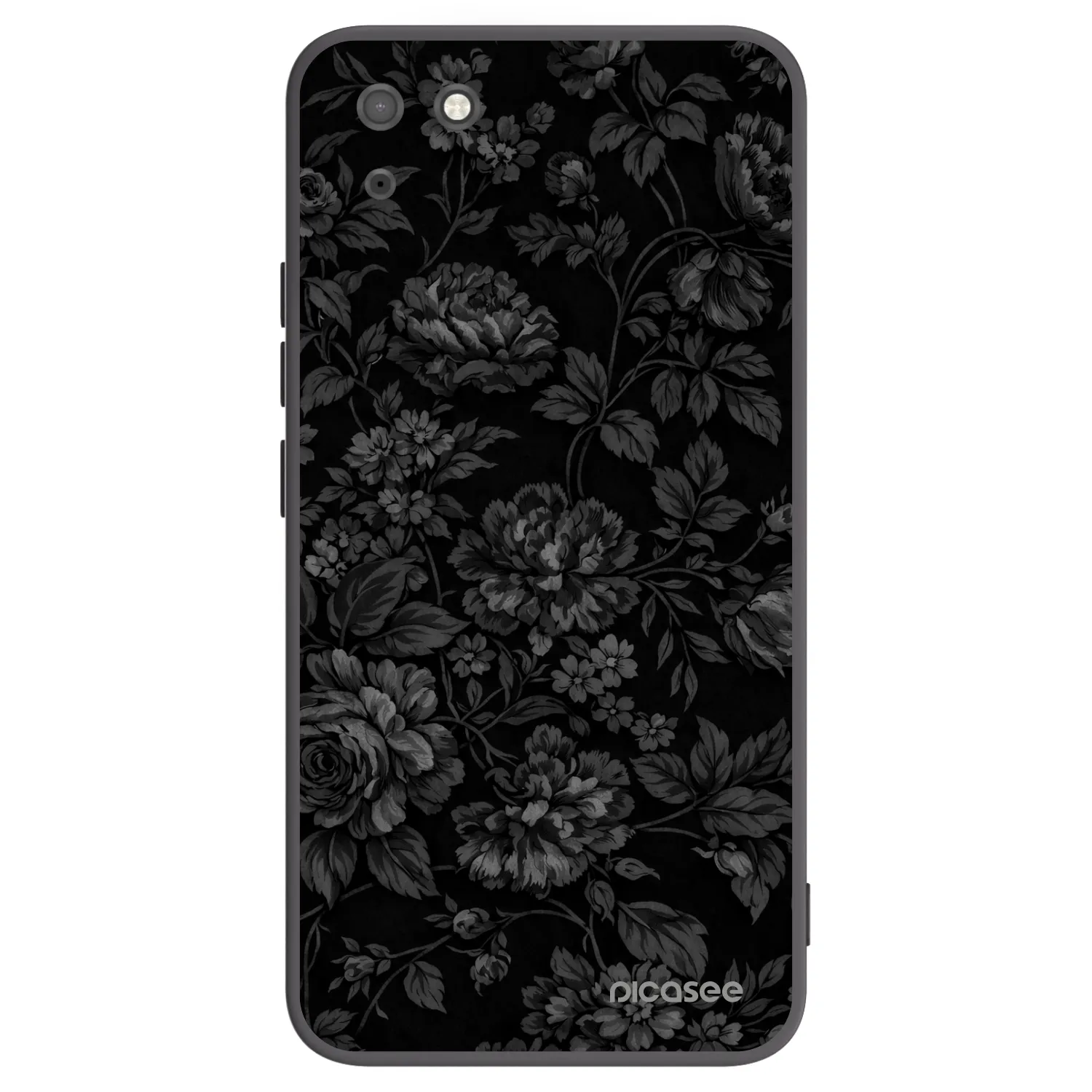 Picasee silikonový černý obal pro Huawei Y5P - Dark Romance