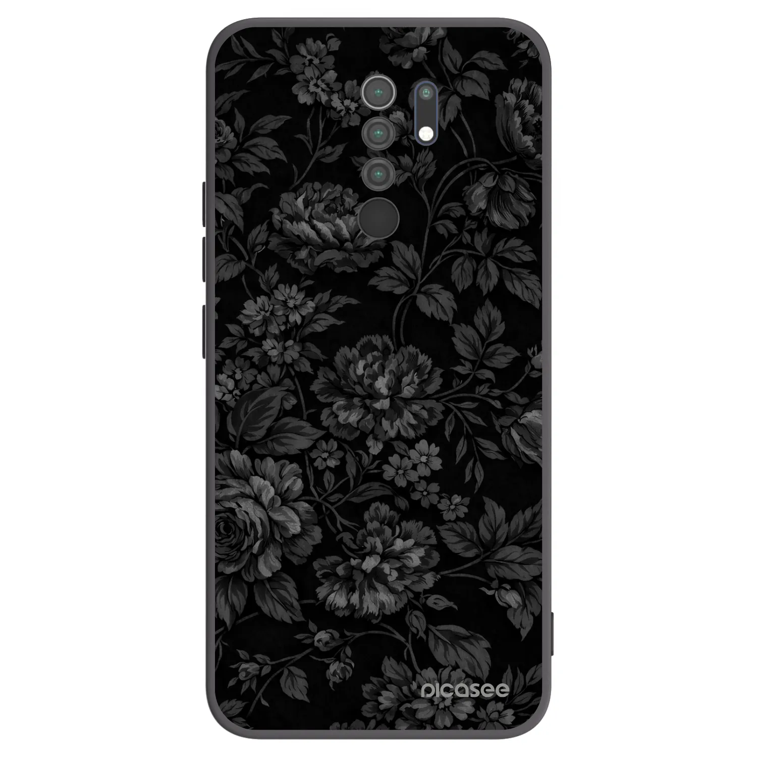 Picasee silikonový černý obal pro Xiaomi Redmi 9 - Dark Romance