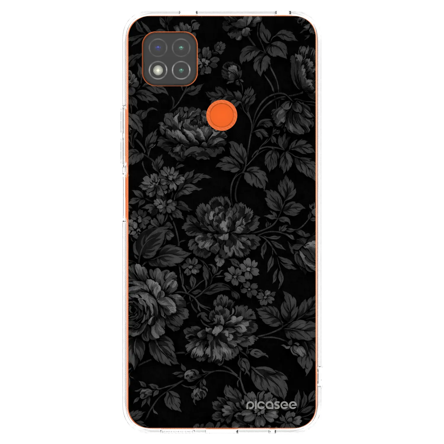 Picasee silikonový průhledný obal pro Xiaomi Redmi 9C - Dark Romance