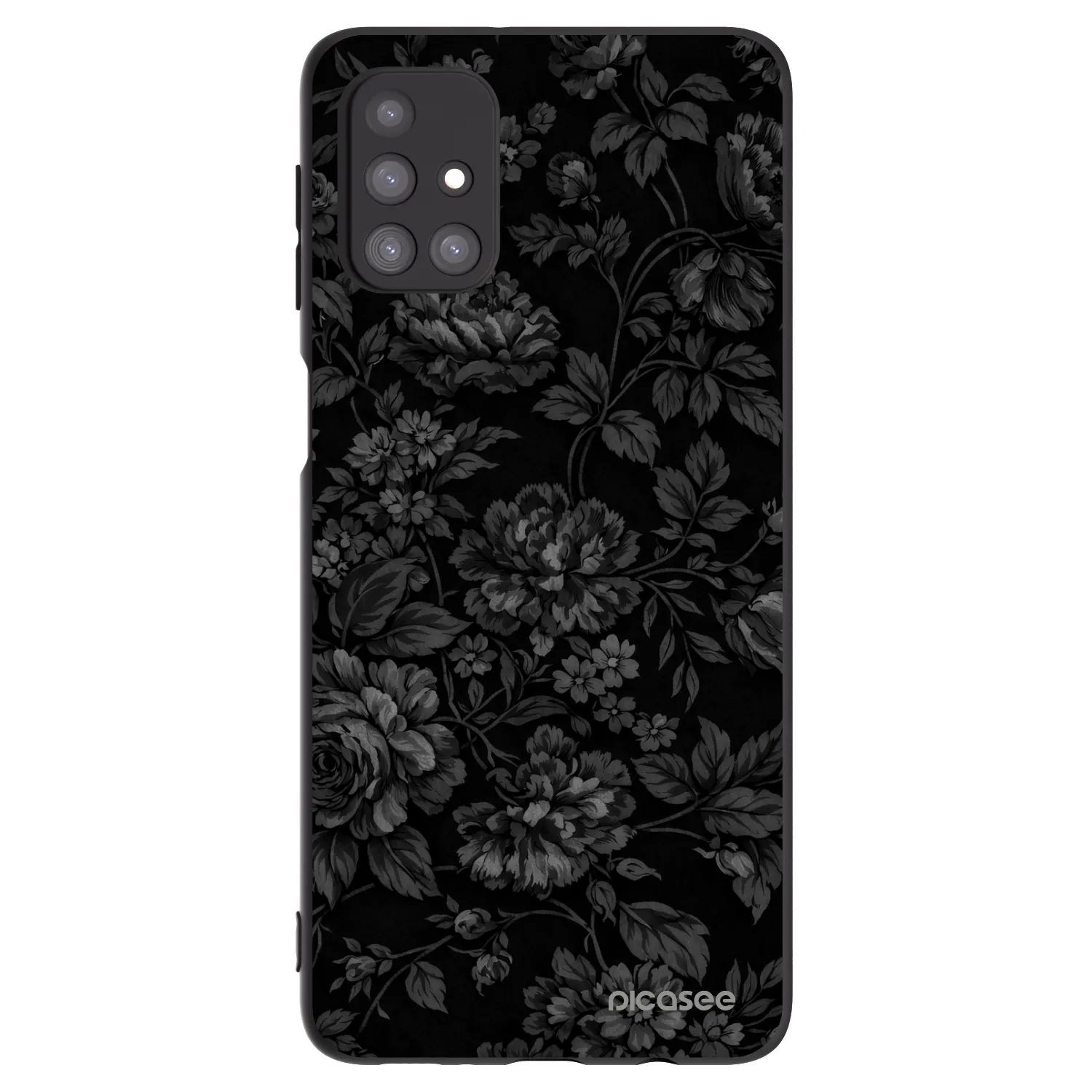 Picasee silikonový černý obal pro Samsung Galaxy M31s - Dark Romance