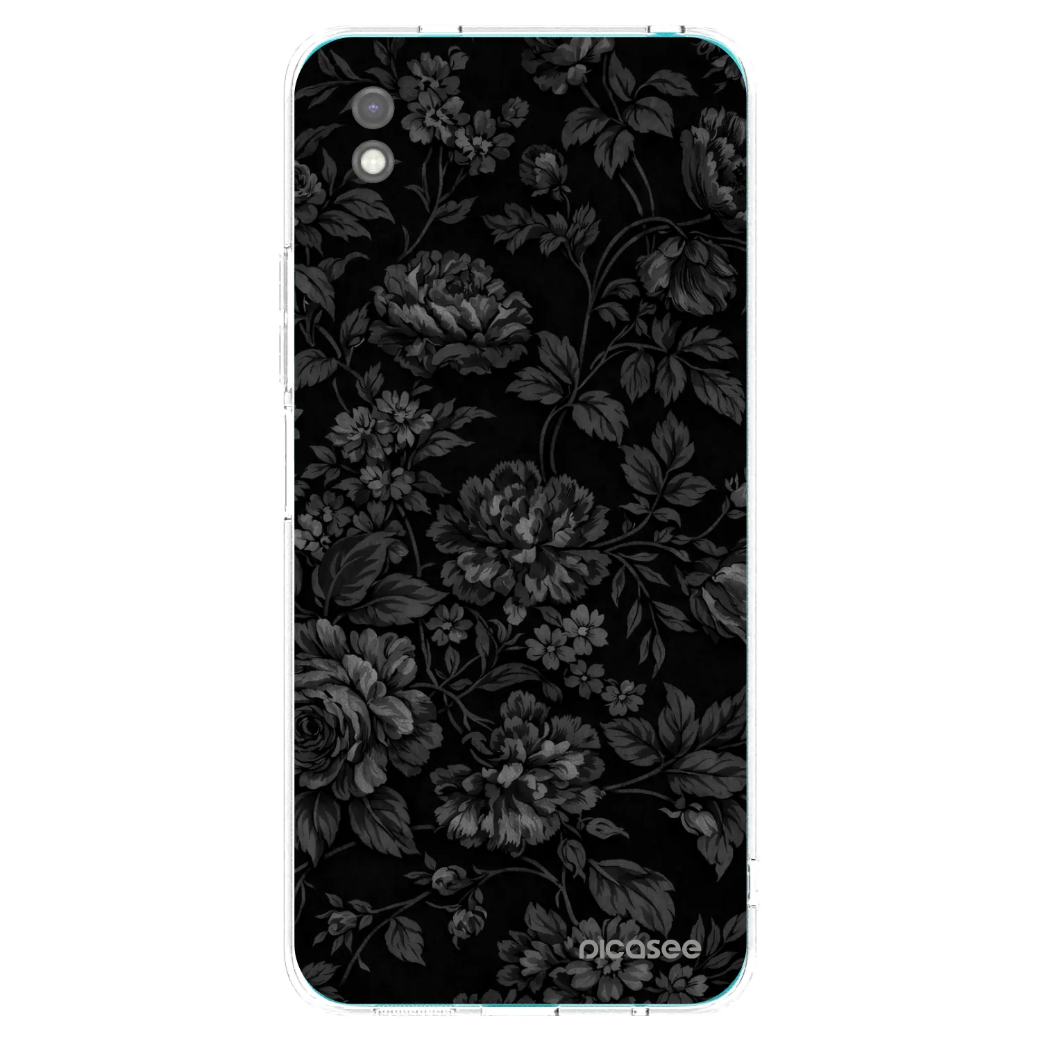 Picasee silikonový černý obal pro Xiaomi Redmi 9A - Dark Romance